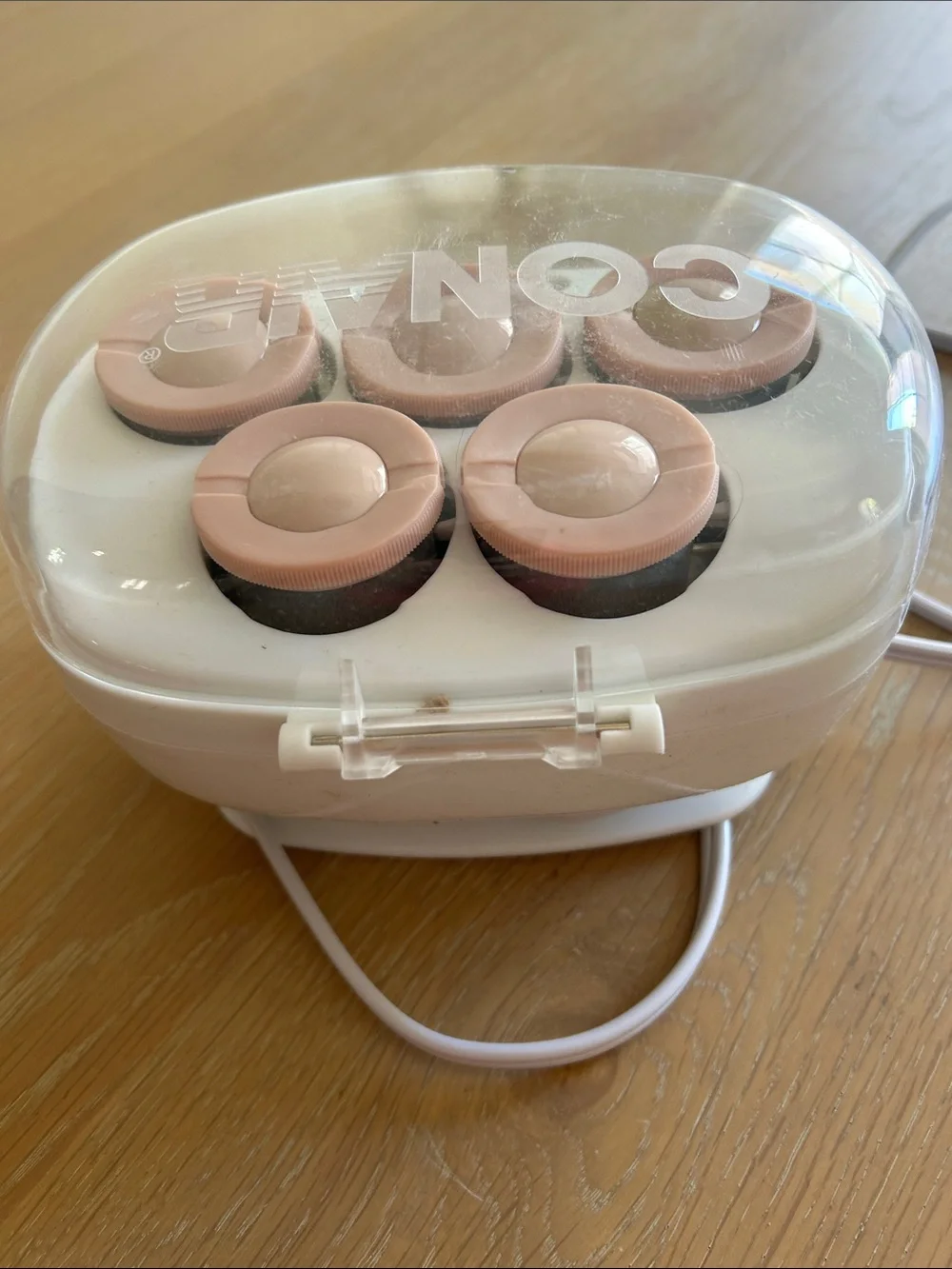 Conair Double Ceramic Hot Rollers, 5 XLarge a rollers, NEW NO BOX